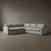 L-Shaped Layout #3 | Brouhaha Sectional in Bedlam with Layout #3 (SKU) by Rising Tide Design Co.