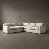 L-Shaped Layout #3 | Brouhaha Sectional in Havoc with Layout #3 (BRU-L3-HAVOC) by Rising Tide Design Co.
