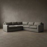L-Shaped Layout #3 | Brouhaha Sectional in Mischief with Layout #3 (BRU-L3-MISCHIEF) by Rising Tide Design Co.