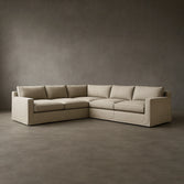 L-Shaped Layout #3 | Brouhaha Sectional in Bedlam with Layout #3 (BRU-L3-ROWDY) by Rising Tide Design Co.