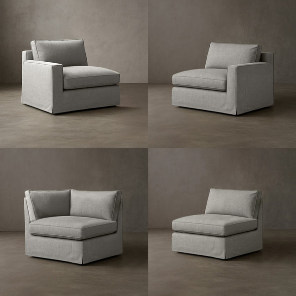 Brouhaha Sectional Sofa (Bedlam)