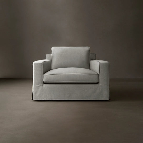 Straight Layout #1 | Brouhaha Sectional in Bedlam with Layout #1 (BRU-S1-HAVOC) by Rising Tide Design Co.