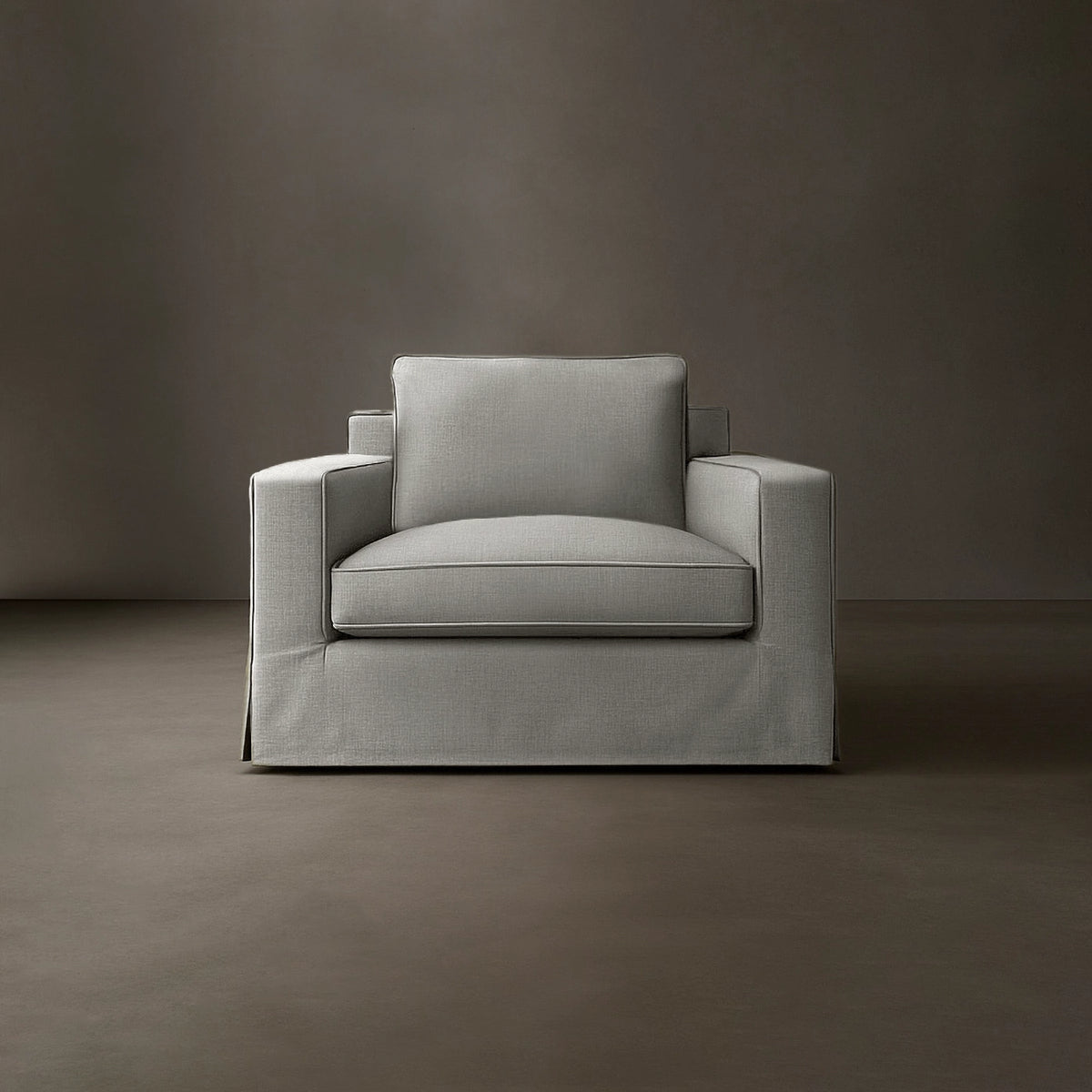 Straight Layout #1 | Brouhaha Sectional in Bedlam with Layout #1 (BRU-S1-HAVOC) by Rising Tide Design Co.