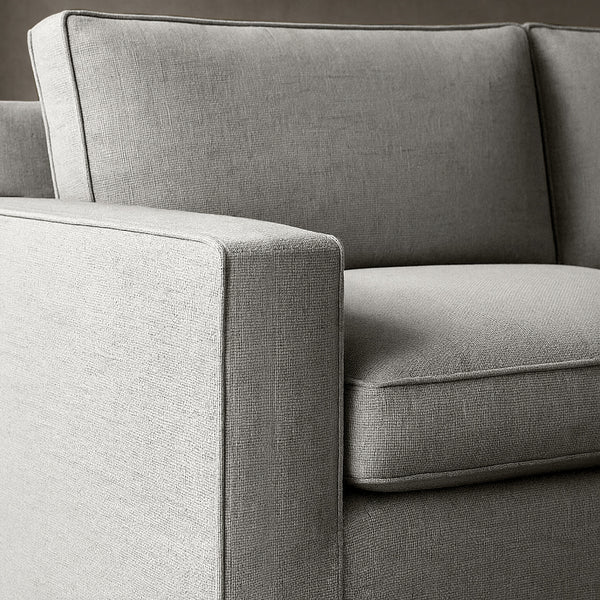 Straight Layout #3 | Brouhaha Sectional in Bedlam with Layout #3 (BRU-S3-BEDLAM) by Rising Tide Design Co.