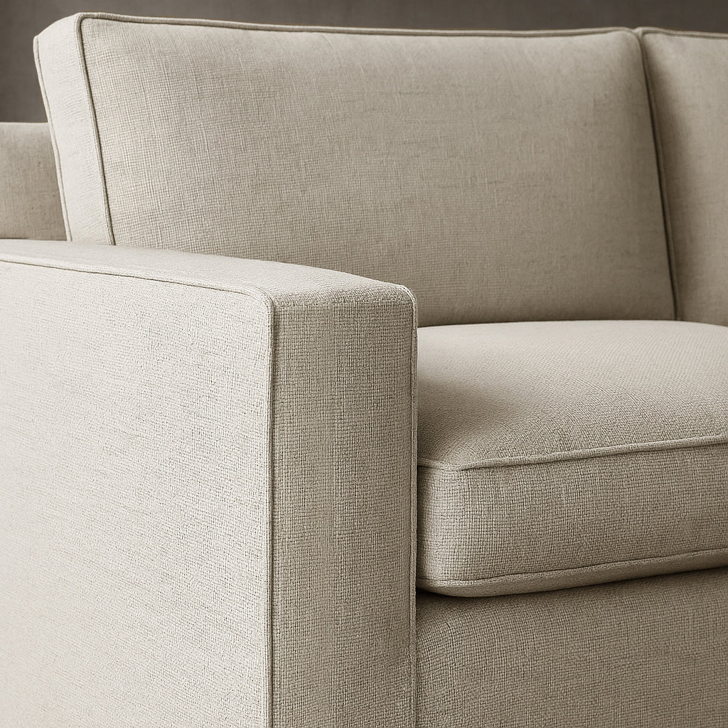 Straight Layout #1 | Brouhaha Sectional in Havoc with Layout #1 (BRU-S1-HAVOC) by Rising Tide Design Co.