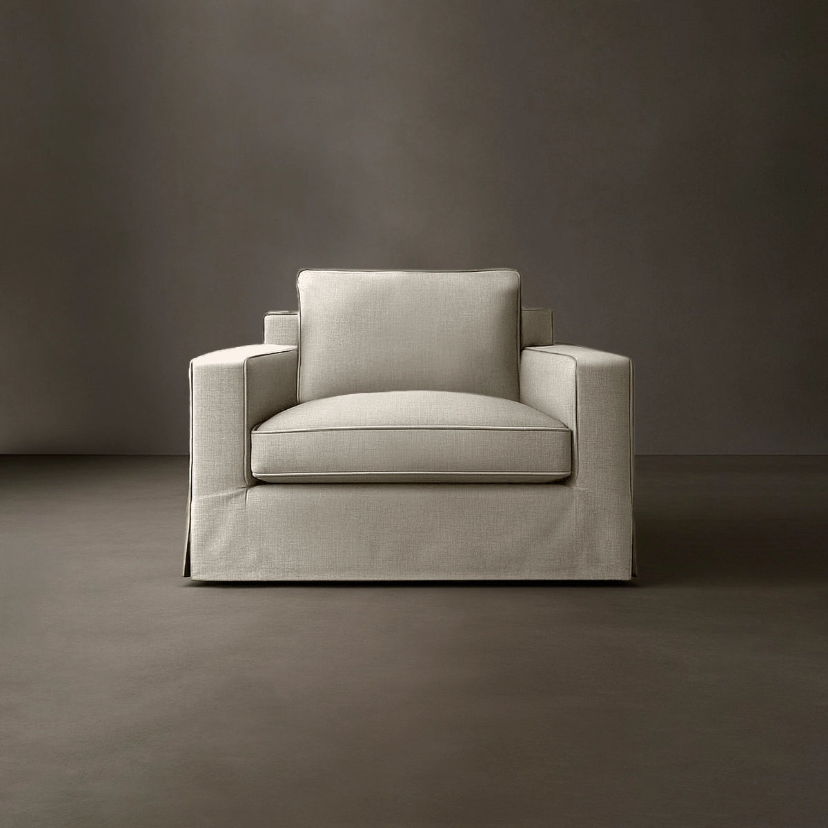 Straight Layout #1 | Brouhaha Sectional in Havoc with Layout #1 (BRU-S1-HAVOC) by Rising Tide Design Co.