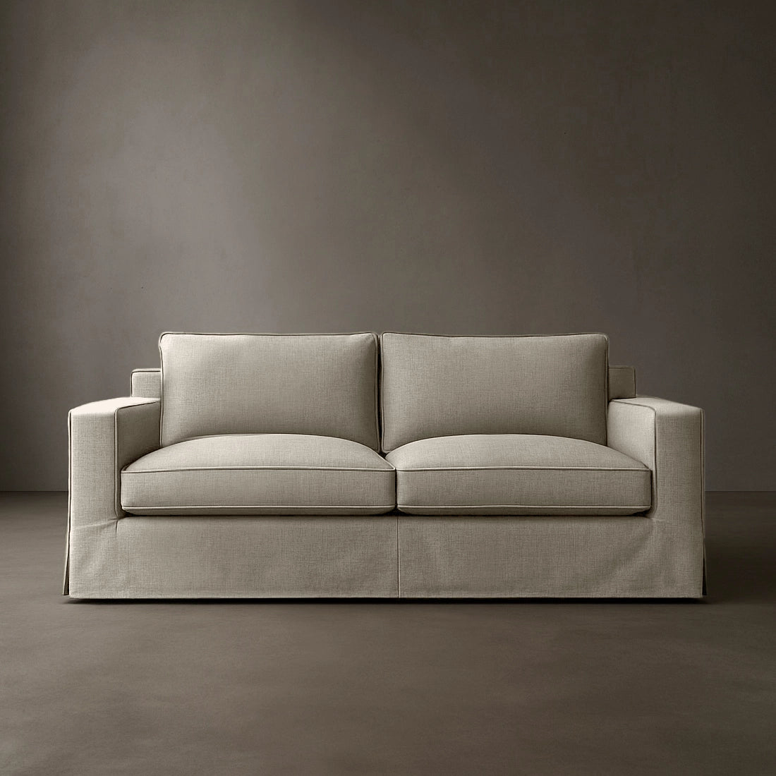 Straight Layout #2 | Brouhaha Sectional in Havoc with Layout #2 (BRU-S2-HAVOC) by Rising Tide Design Co.