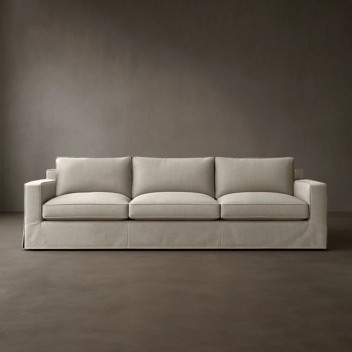 Straight Layout #3 | Brouhaha Sectional in Havoc with Layout #3 (BRU-S3-HAVOC) by Rising Tide Design Co.