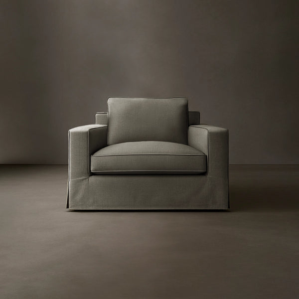 Straight Layout #1| Brouhaha Sectional in Mischief with Layout #1 (BRU-S1-MISCHIEF) by Rising Tide Design Co.