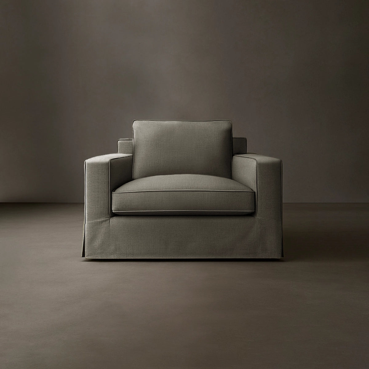 Straight Layout #1| Brouhaha Sectional in Mischief with Layout #1 (BRU-S1-MISCHIEF) by Rising Tide Design Co.