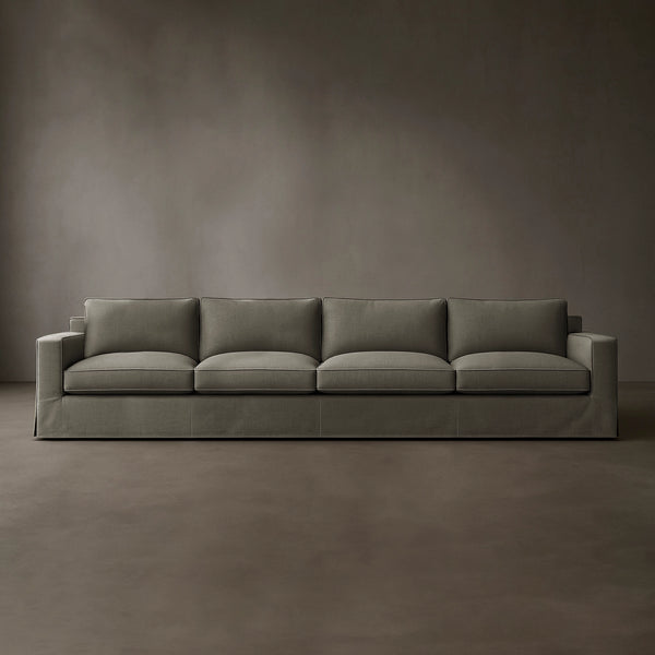 Straight Layout #4 | Brouhaha Sectional in Mischief with Layout #4 (BRU-S4-MISCHIEF) by Rising Tide Design Co.