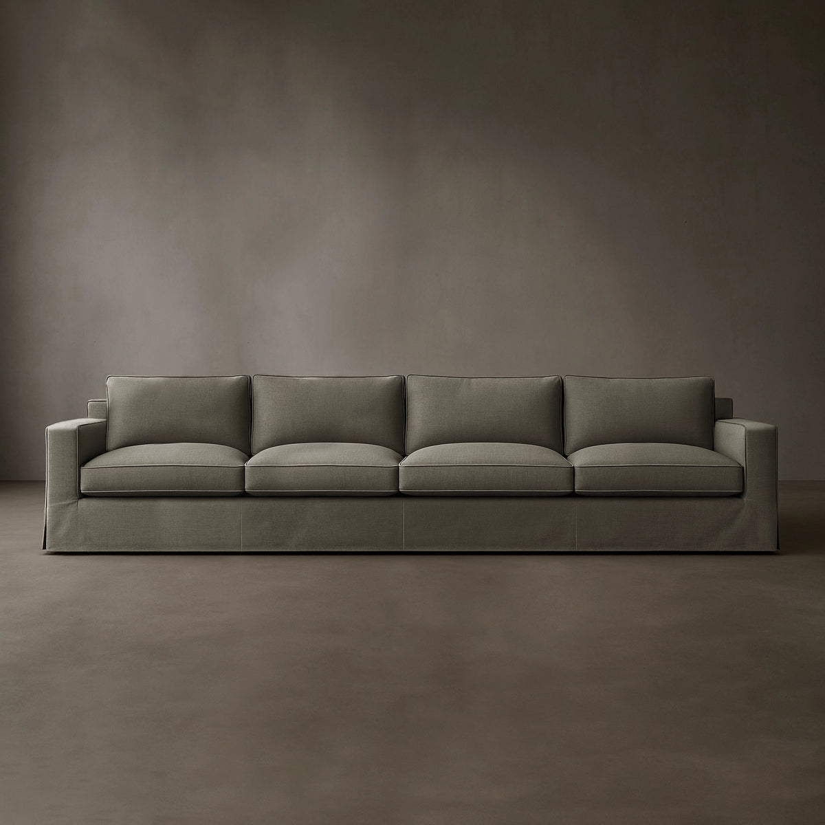 Straight Layout #4 | Brouhaha Sectional in Mischief with Layout #4 (BRU-S4-MISCHIEF) by Rising Tide Design Co.