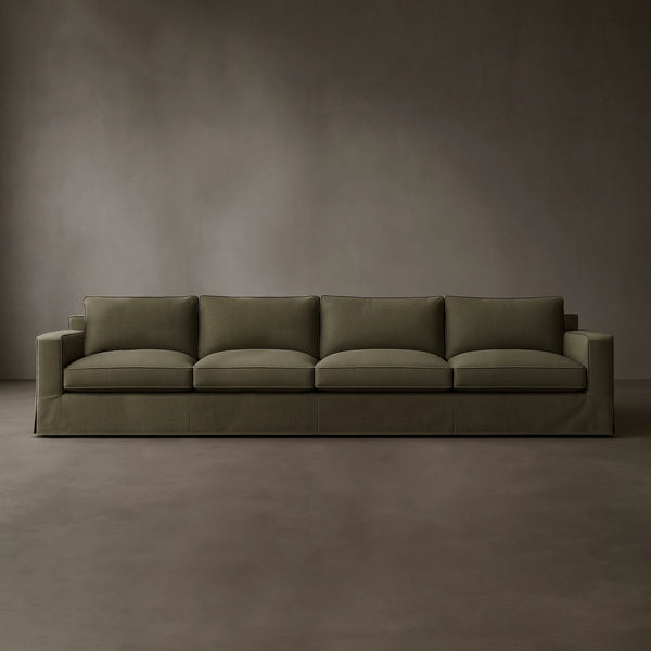 Straight Layout #4 | Brouhaha Sectional in Ruckus with Layout #4 (BRU-S4-RUCKUS) by Rising Tide Design Co.