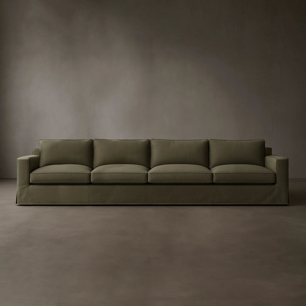 Straight Layout #4 | Brouhaha Sectional in Ruckus with Layout #4 (BRU-S4-RUCKUS) by Rising Tide Design Co.