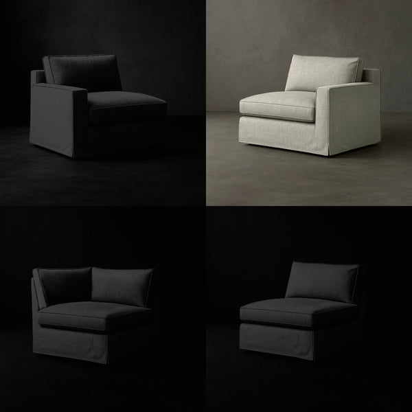 Build Your Own Layout #2 | Brouhaha Sectional with Layout #2 (BRU-L-ARM-HAVOC) by Rising Tide Design Co.