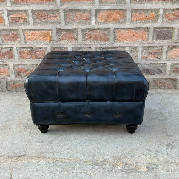 Hemingway Chesterfield Ottoman by Rising Tide Design Co.