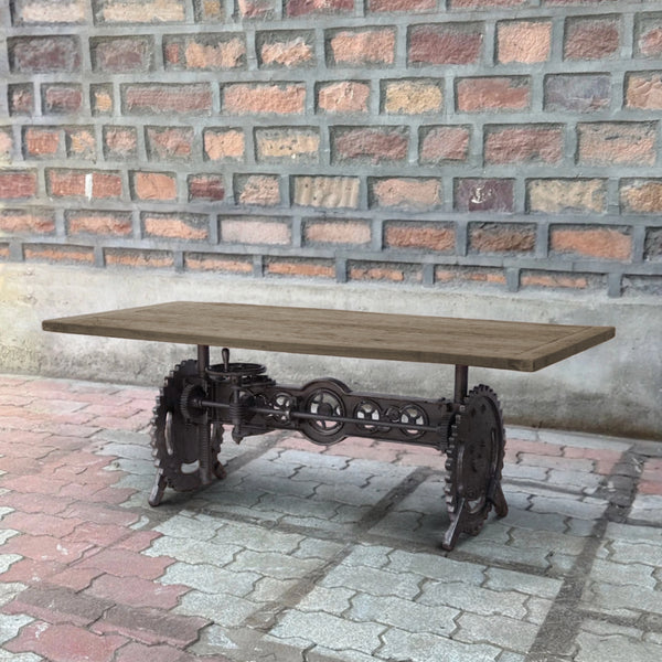 Merrill & Houston Dining Table with 78" Table Top in Natural (MH-78T) by Rising Tide Design Co. | Viewed Close-Up