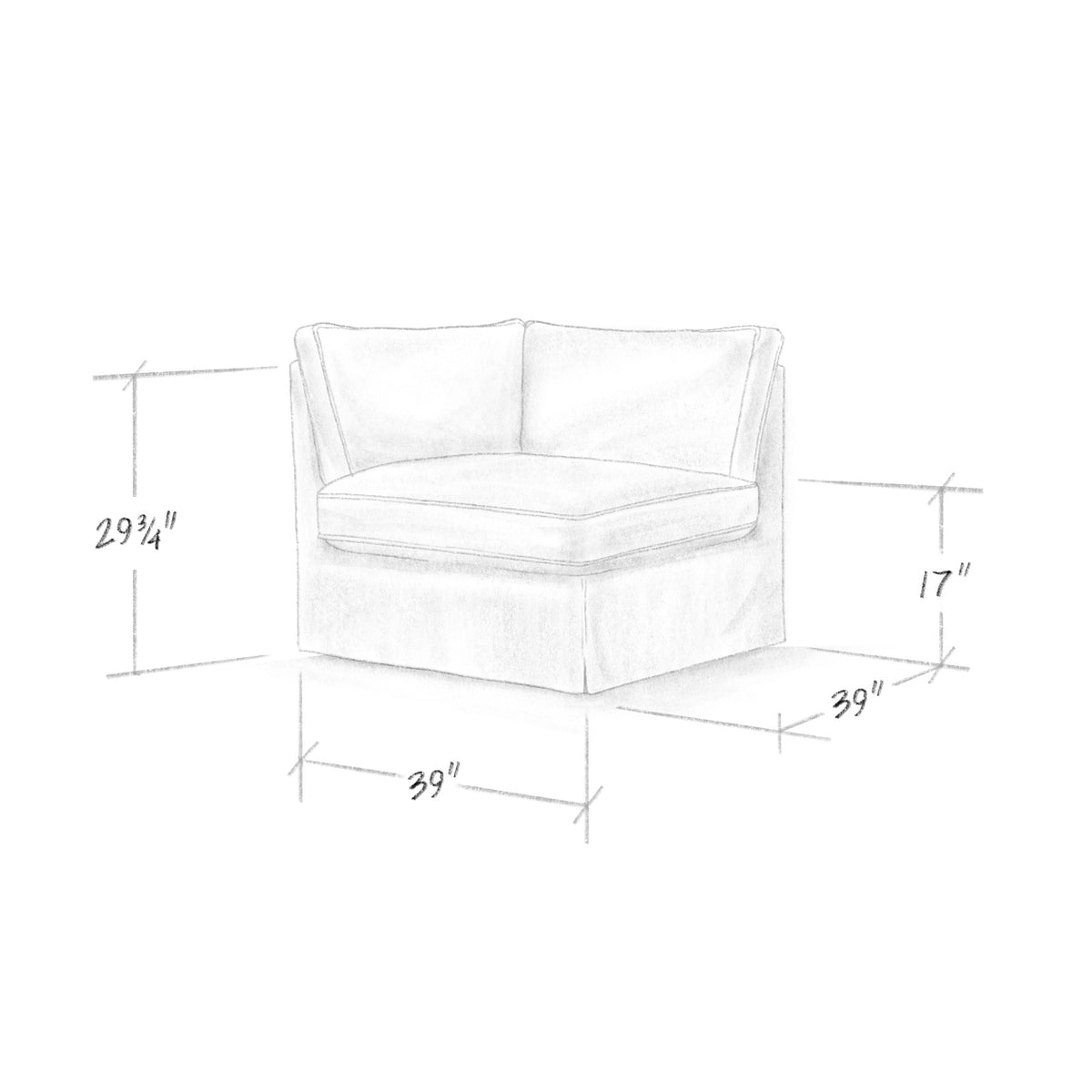 Build Your Own Layout #3 | Brouhaha Sectional with Layout #3 (BRU-CORNER-HAVOC) by Rising Tide Design Co.