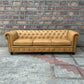 95" Sofa Normal Cushions | Cheyenne Chesterfield Leather Sofa with Normal Cushions (CH-3C) by Rising Tide Design Co.